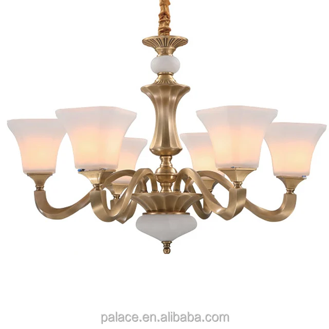 Candelabro de bronce simple para el sal/ón l/ámpara para la sala de t/é
