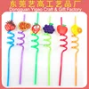 Factory wholesale pvc animal drinking straw / Custom drinking straw