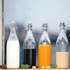 wholesale stopper 250 ml 500ml 1000ml Glass Bottle Swing Top With Resealable Lid