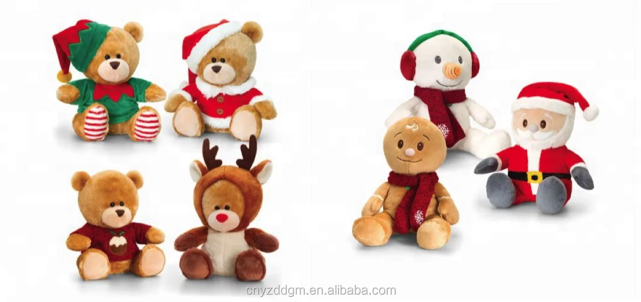 christmas plush toys bulk