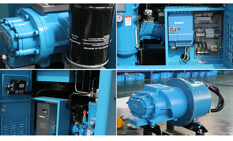 160kw 250hp VSD Variable Speed Screw Air Compressor For Sale