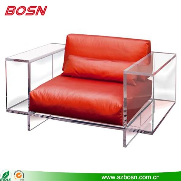 Acrylic Lounge Chair With Clear Arms - Buy Acrylic Lounge Chair,Acrylic
