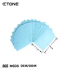 Strong cleaning ability fresh lasting scent safe use blue color solid laundry detergent sheet