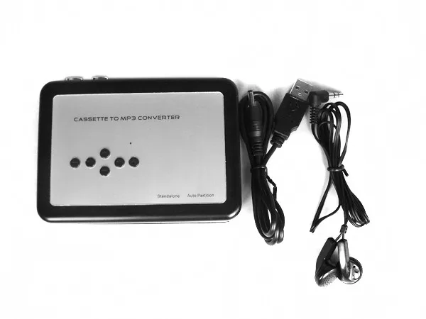 USB Portable Cassette Player Convert the Old Cassette Tapes to MP3 Directly to USB Flash Drive Cassette to MP3 Converter