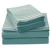 500TC 100% Cotton high quality sateen home bed sheet sets Contrary triple embroidery lines 500 TC high thread count Sheet Set