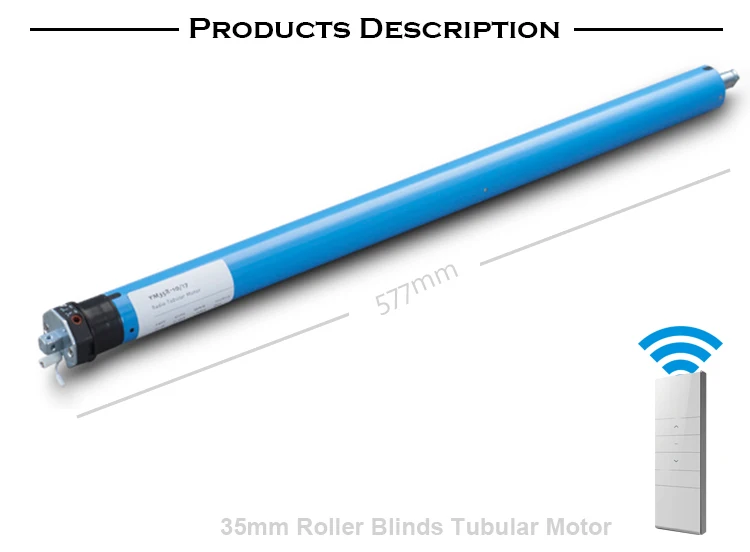 YM35R-6Nm/28rpm, dooya product ac tubulat motor,radio tubular motors