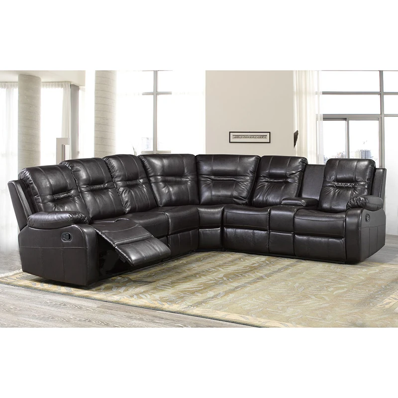 Europe Trend New Design Recliner Corner Sofa And Leather Corner Sofa And Leather Recliner