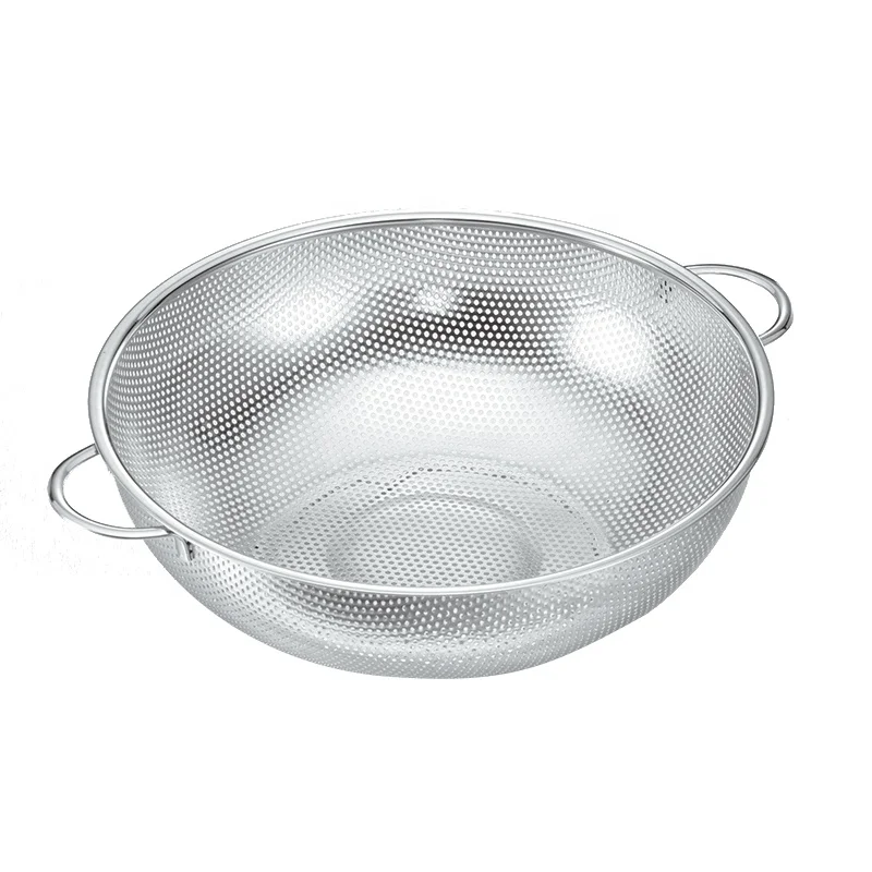 
Colander Basket Manufacturer Stainless Steel Kitchen Basket Strainer For Kitchen 