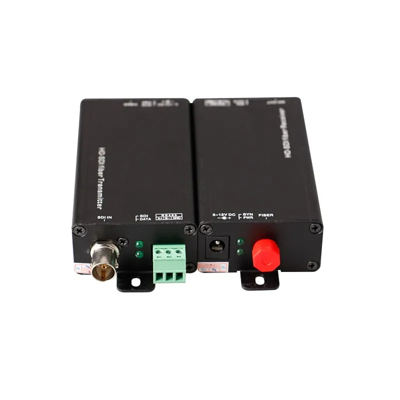 1 Channel 20km Video Hdsdi Fiber Optical Transmitter And Receiver With
