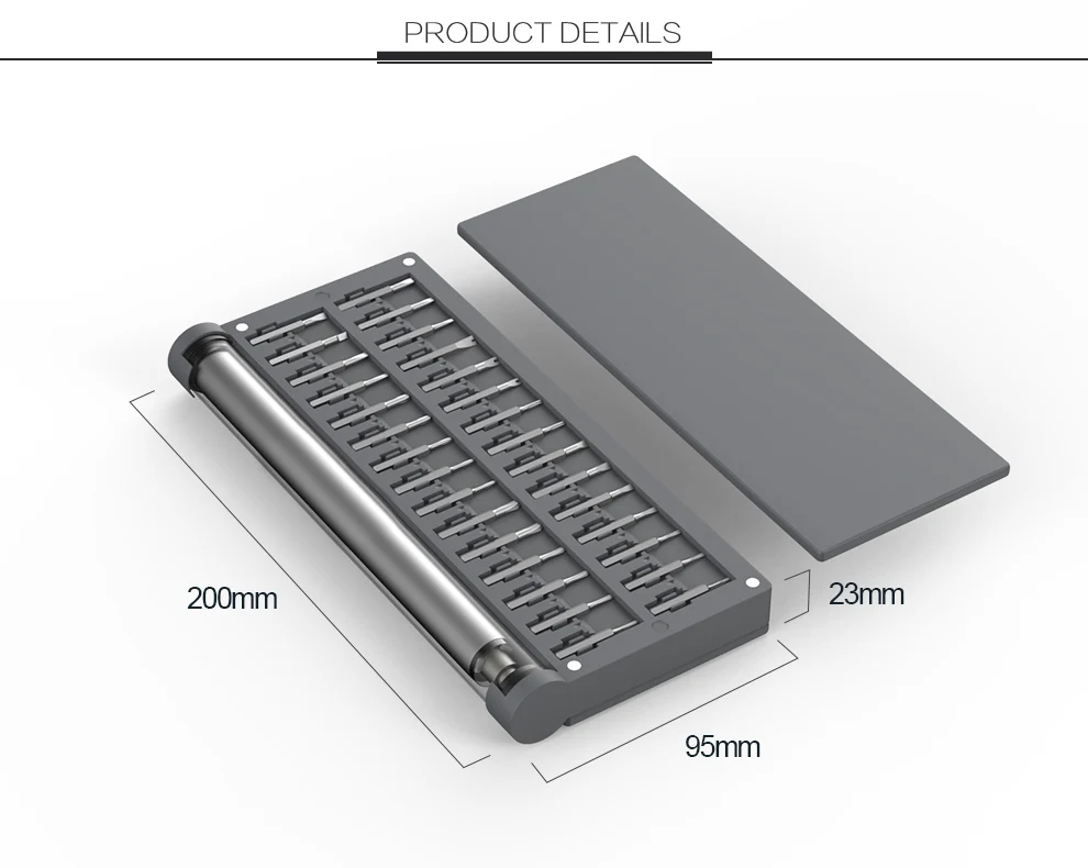 BESTOOL 57 in 1 With Magnet Pad Magnetizer Electric Screwdriver Set Rechargeable Cordless Power Screw Driver Kit