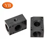 Black Delrin Acetel Pom Cnc Plastic Define Machining Parts With Blind Holes