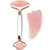 Bulk Wholesale High Quality Natural Rose Quartz Facial Beauty Roller Jade Roller