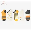 Wholesale summer fashion Shorts sweat cotton short boat socks for men