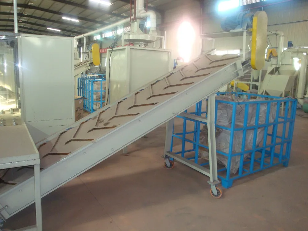 Automatic Waste Crt Monitor Cutting System Scrap Tv Lcd Screen