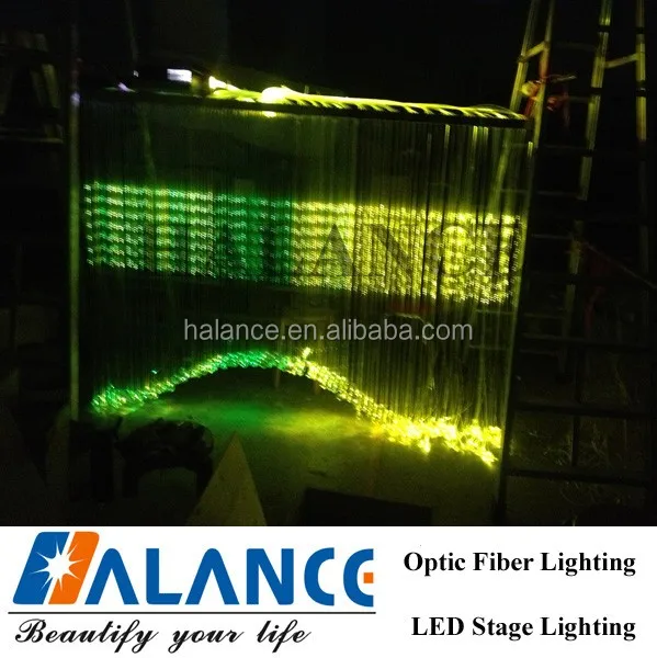 fiber optic light curtain motif light for Christmas