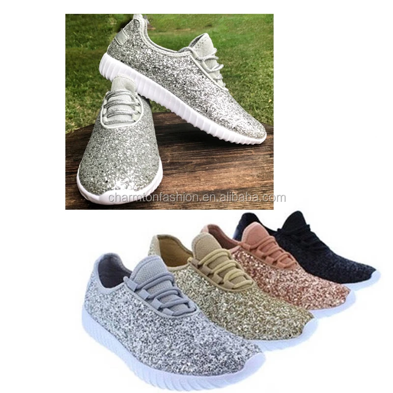 glitter tennis shoes wholesale