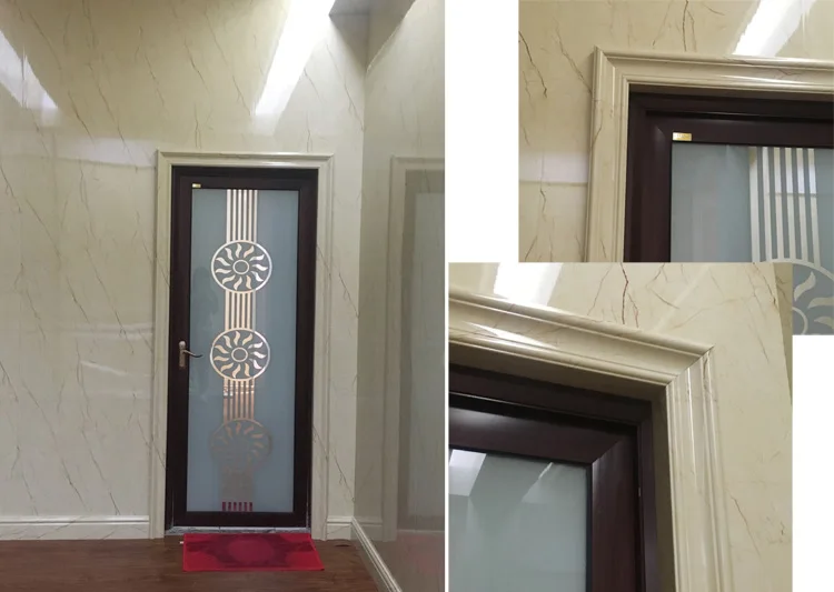High Quality Wpc Plastic Door Frame Covering Molding Buy Wpc Door