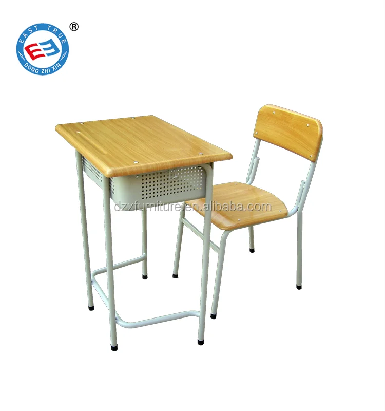 Student Used School Furniture Wooden Student Desk Chair/study Table And ...