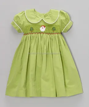 lime green baby dress