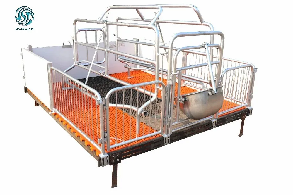 Pig Farrowing Cages /pig Farrowing Crate Design For Sale - Buy ...