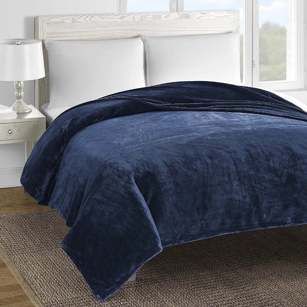 New Design Microplush Fleece Double Bed Soft Layering Blanket Buy Double Layer Blanket,Double