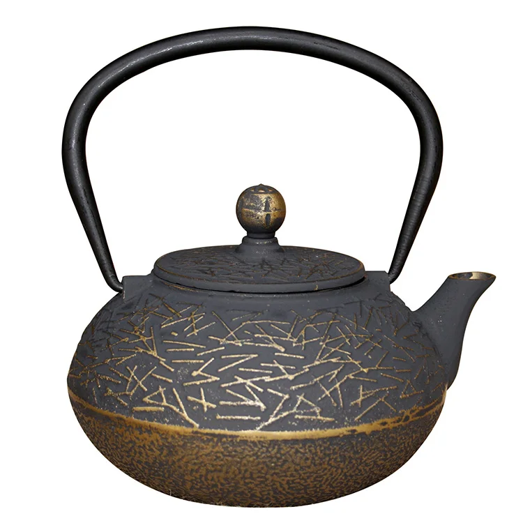 Zt8 Chinese Style Tea Kettle / Cast Iron Teapot 0.8litre,0.9l,1.0l