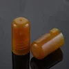 B-58A plastic bottle caps black rectangular flat top cover