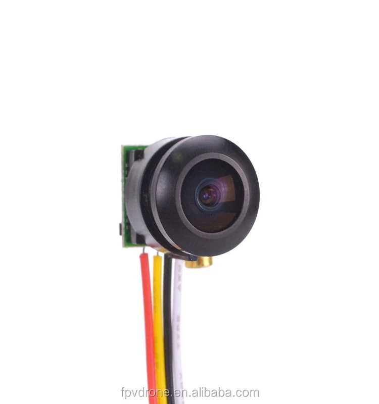BeesClover 600TVL 1/4 1.8mm CMOS FPV 170 Degree Wide Angle Lens Camera PAL/NTSC 3.7-5V for RC Drone FPV Racing （ PAL ） 