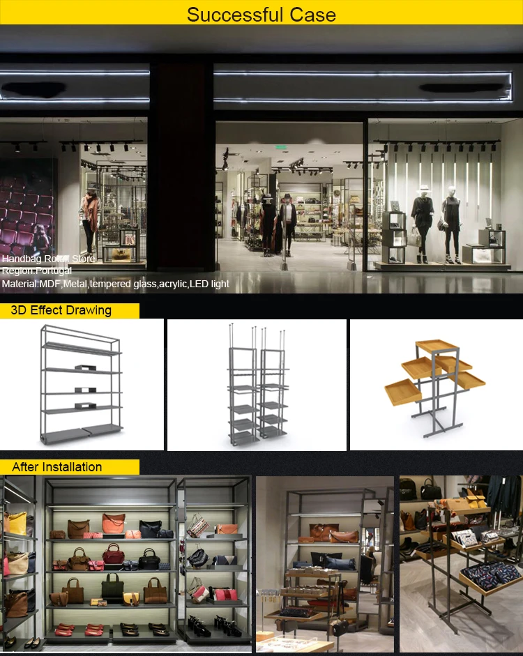 High Quality Customized Floor Standing Backpack Wall Mounted Display