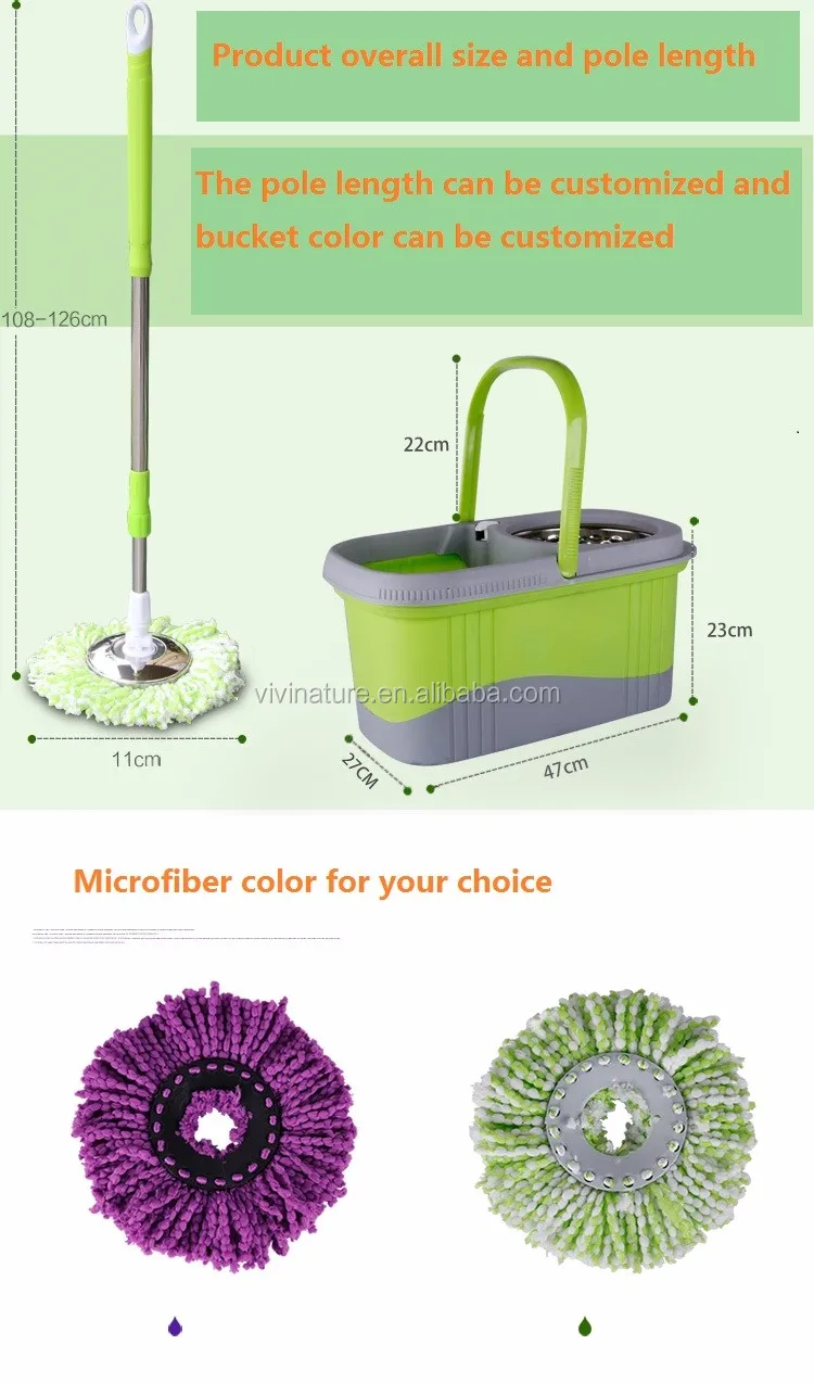 360 Squeeze Spin Magic Mop With Replacement Parts Buy Mop,Water Spin