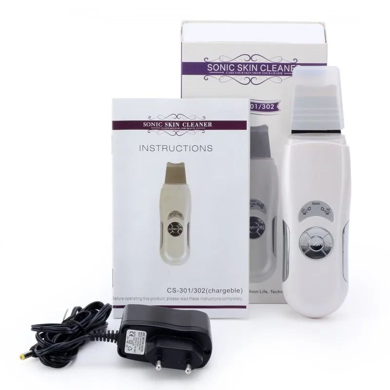 Facial Aging Anti Deep Cleansing Ultrasonic Skin Scrubber Machine