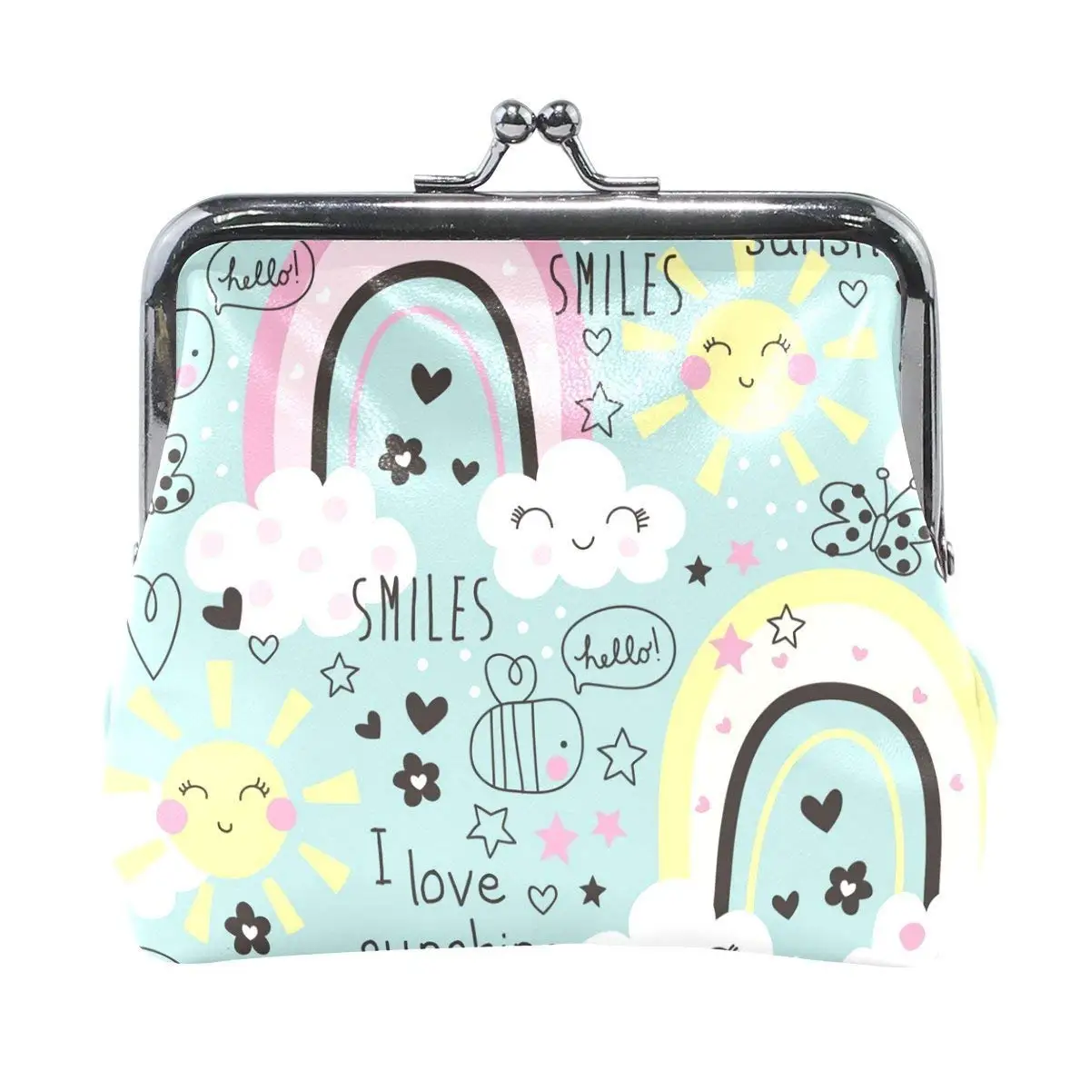 Sunlome Marine Anchor Coin Purse Change Cash Bag Small Purse Wallets for Women Girl