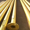 High performance 9m square street avenue solar street light pole banner bracket lamppost