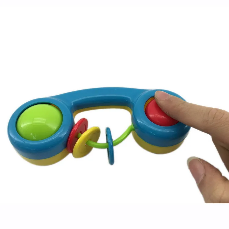 Educational Plastic Phone Shape Rattle Wrist Rattle Toy For Baby Buy