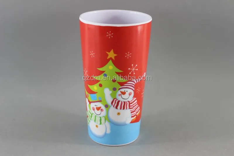 420ML Melamine X'mas Cup Melamine Christmas Cup