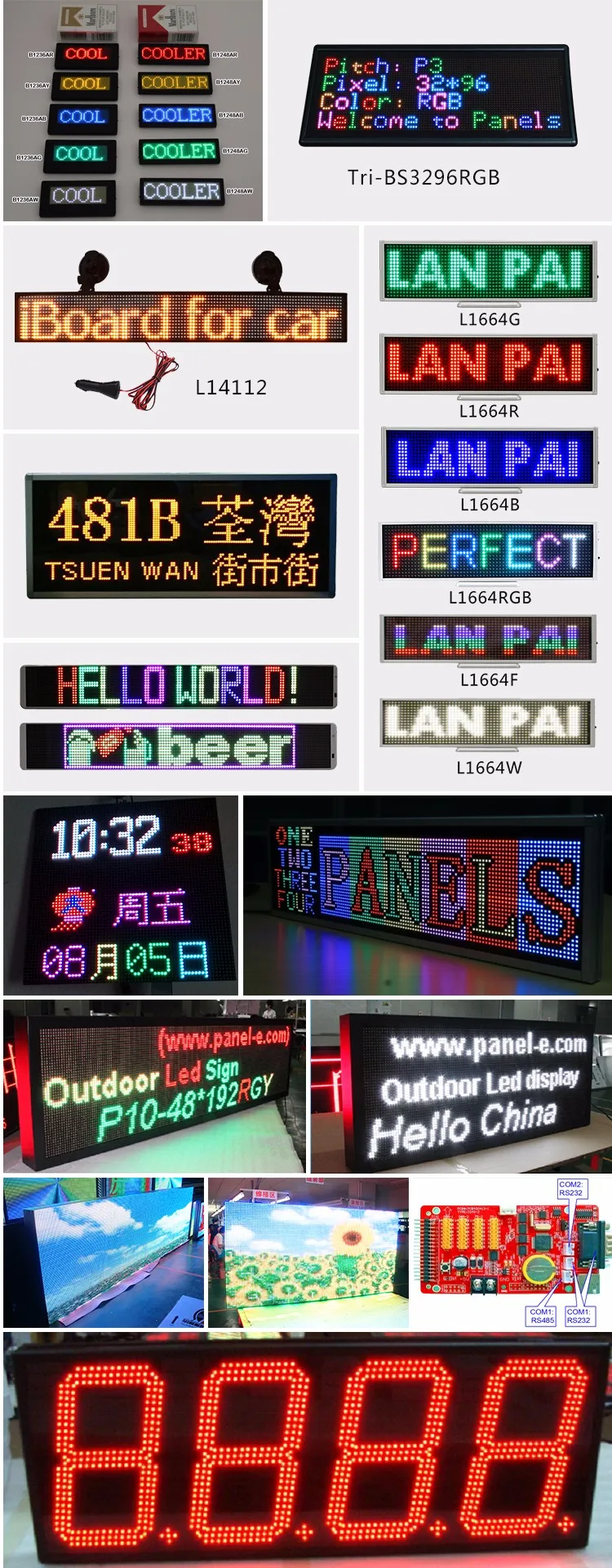 Wholesale Rgb Color Bluetooth / Wifi App Control Led Desk Board Buy Led Desk Board,Led Board