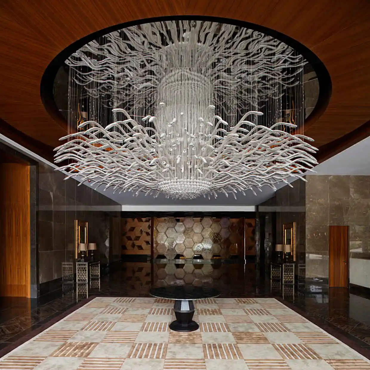 酒店装饰特别 asfour 水晶枝形吊灯