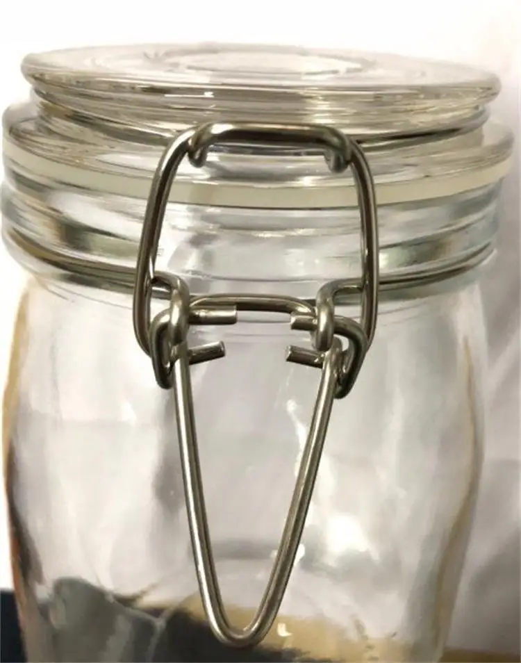 100 Waterproof 500ml Clear Kitchen Food Storage Airtight Seal Lock