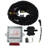 ALPHA CONVERSION KIT CNG LPG NGV AUTO GAS KIT ECU F3 with OLED switch for alternative fuel system
