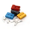 50A 600V Power Connector Plug 1pc Plug + 2pc Contacts Black Color Two Pole Double pole Solar Caravan Boats pole