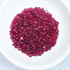 Luxury Red Gem Stone Wholesale Natural Ruby 3MM Round Shape Loose Gemstone Jewelry Making