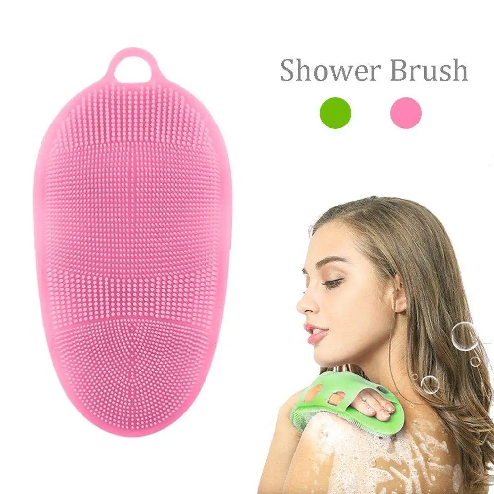 silicone body wash brush