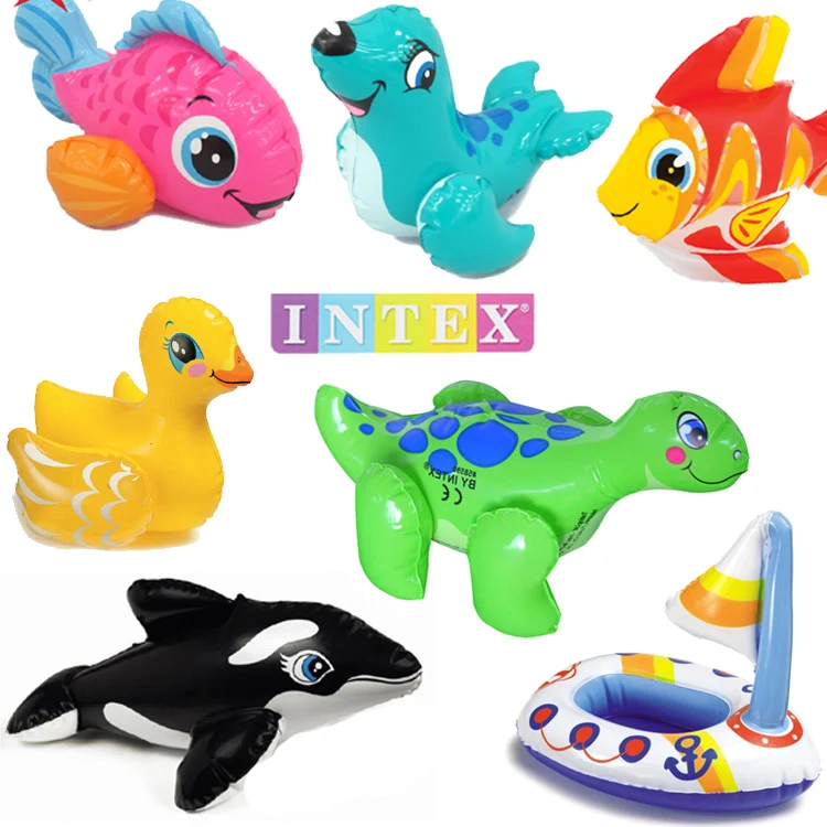 NEW Intex Kids Paddling Pool Toys Puff n Play Inflatable Bath Toys Water Fun 