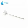 Spreader hook with beaded Card square tube hook