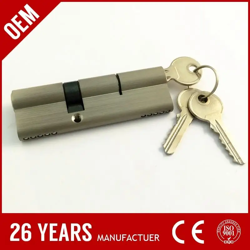 70mm Single Open Brass Lock Cylinder With Knob. Replacement Lock