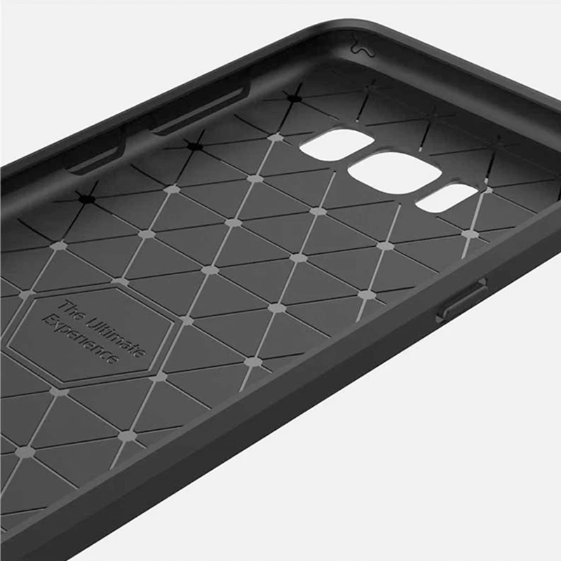 2017 New Arrival Carbon Fiber Tpu case for samsung galaxy S8 / S8 plus plus soft cover