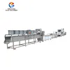 Industrial Carrot Washing Peeling Polishing Cutting Drying Machine Processing Line