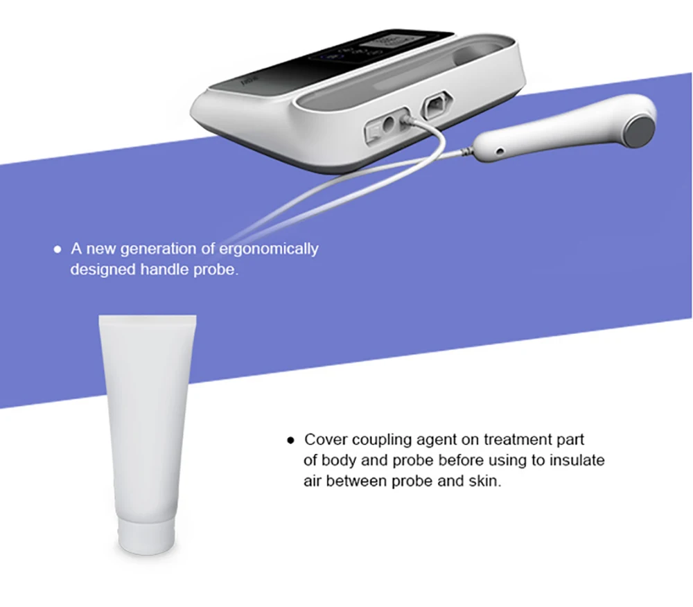 2019 New arrived shockwave ultrasound therapy device for body pain relief