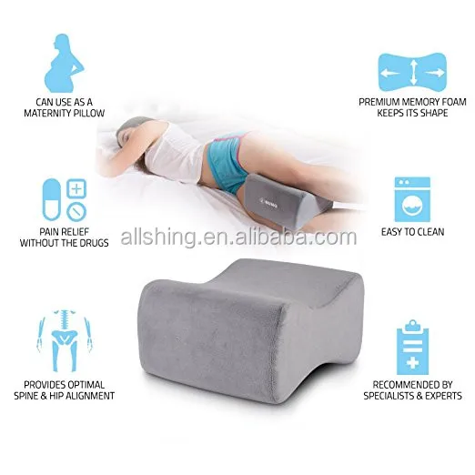 Gel leg pillow Pregnant woman Leg clamping knee pillow Manufacturers OEM customize memory foam pillow