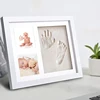 hot bale Baby Keepsake Frame Preserves Priceless Memories baby handprint kit footprint photo frame
